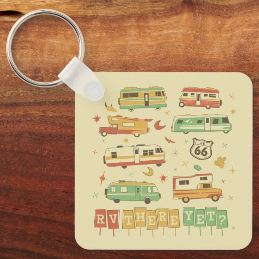 Route 66 RV Schlüsselanhänger (Vorderseite)