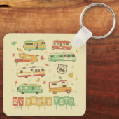 Route 66 RV Schlüsselanhänger (Rückseite)