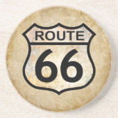 Route 66 sandstein untersetzer (Vorne)