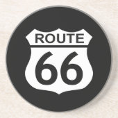 Route 66 Sandstone Untersetzer (Vorne)