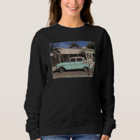 Route 66 Santa Monica Kalifornien Vintage-Postkart