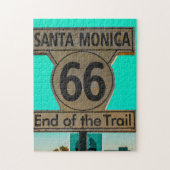 Route 66 Santa Monica. Puzzle (Vertikal)