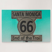Route 66 Santa Monica. Puzzle (Horizontal)