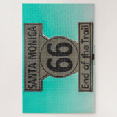 Route 66 Santa Monica. Puzzle (Vertikal)