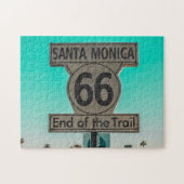 Route 66 Santa Monica. Puzzle (Horizontal)