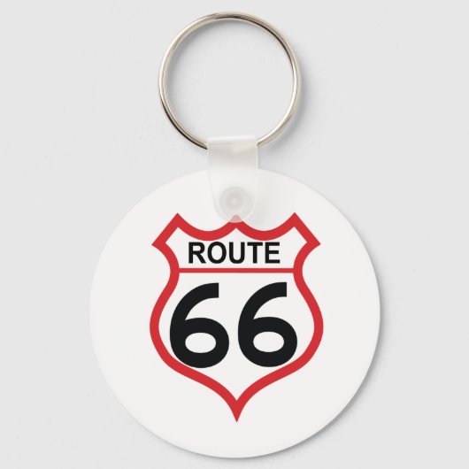 Route 66 Schlüsselanhänger (Vorderseite)