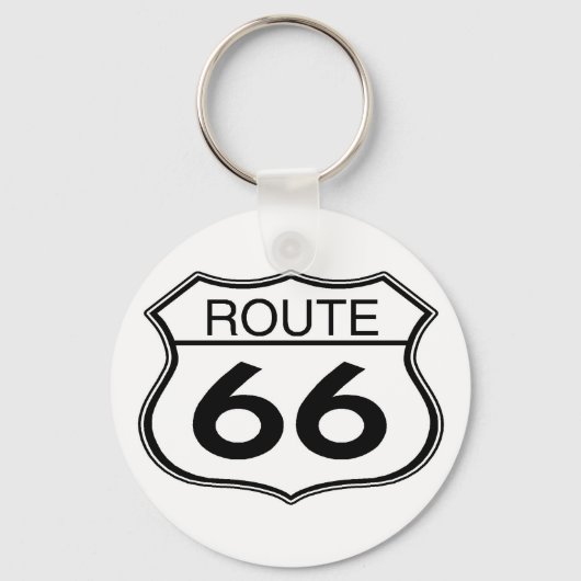 Route 66 - Schlüsselanhänger (Vorderseite)
