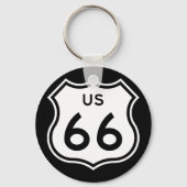 Route 66 Schlüsselanhänger (Vorderseite)
