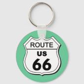 Route 66 Schlüsselanhänger (Vorderseite)