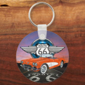 Route 66 Schlüsselanhänger - SRF (Vorderseite)