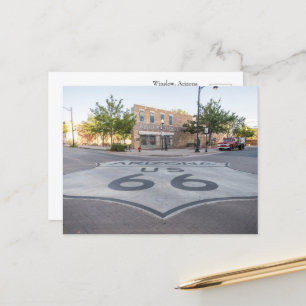Route 66 Sehenswürdigkeit Souvenir Postkarte