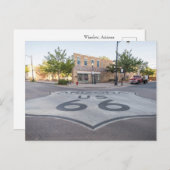 Route 66 Sehenswürdigkeit Souvenir Postkarte (Vorne/Hinten)
