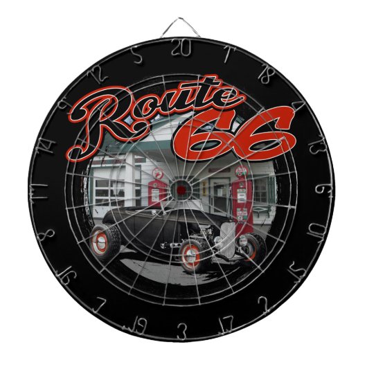 Route 66 Service Dartscheibe (vorne)