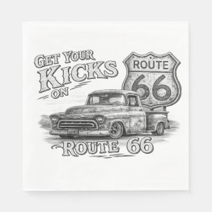 Route 66 Servietten