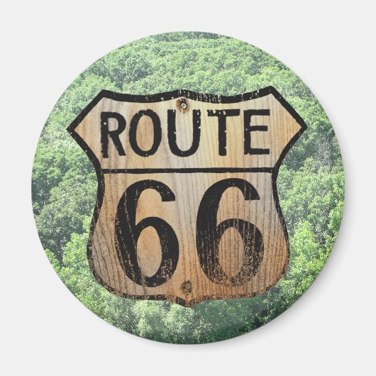 Route 66 Signierung - Mehrere Produkte Magnet (Vorne)