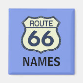 Route 66, ,Souviner Magnet (Vorne)