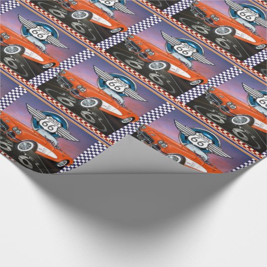 Route 66 - SRF Geschenkpapier (Ecke)