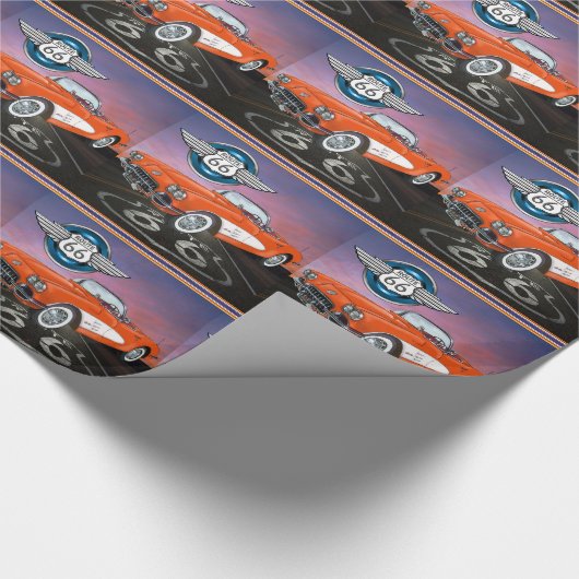 Route 66 - SRF Geschenkpapier (Ecke)