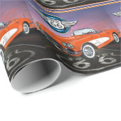 Route 66 - SRF Geschenkpapier (Rolleneckpunkt)