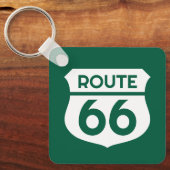 Route 66 Staat Autostraßenschild Sonderzeichen Met Schlüsselanhänger (Vorderseite)