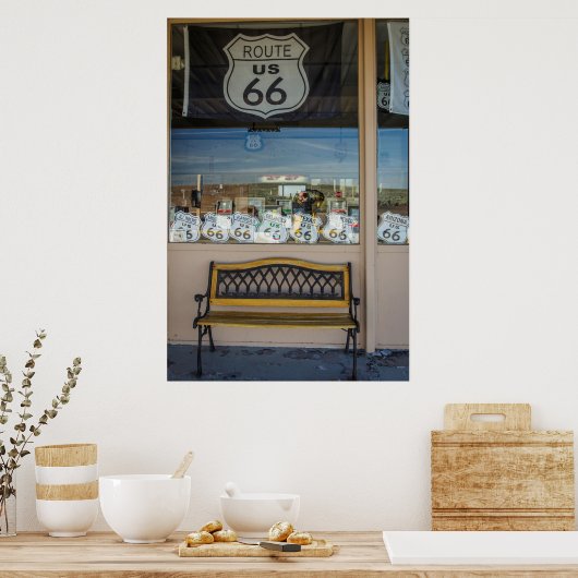 Route 66 Storefront Poster (Küche)