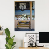 Route 66 Storefront Poster (Heimbüro)