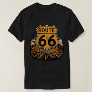 Route 66 Sunset Road T-Shirt