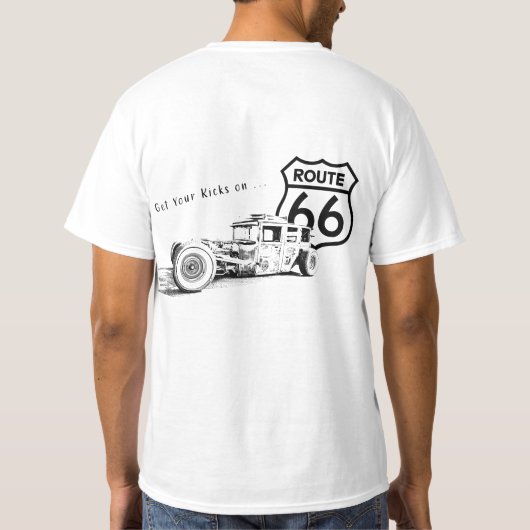 Route 66 T - Shirt (Rückseite)