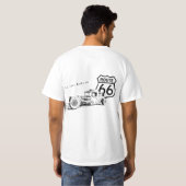 Route 66 T - Shirt (Schwarz voll)