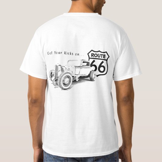 Route 66 T - Shirt (Rückseite)
