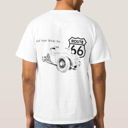 Route 66 T - Shirt (Rückseite)