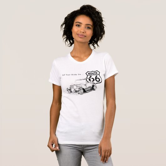 Route 66 T - Shirt (Vorne ganz)