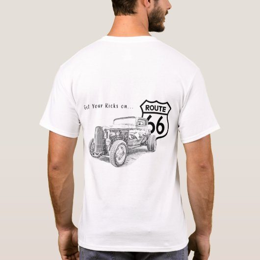 Route 66 T - Shirt (Rückseite)