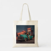 Route 66-Tasche Tragetasche (Rückseite)
