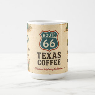 Route 66 Texas Lone Star Morning Roast Kaffeetasse