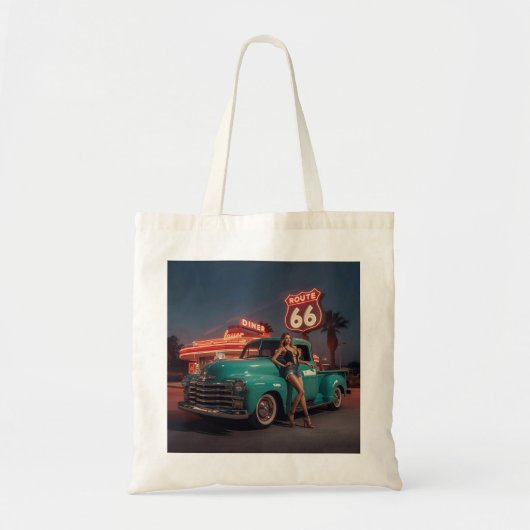 Route 66 Tote Bag  Tragetasche (Vorne)