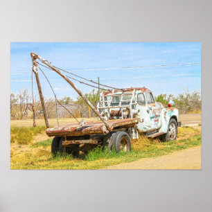 Route 66 Tow Truck, Tucumcari, New Mexico Poster