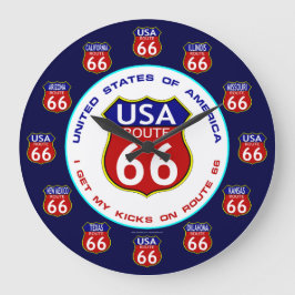 Route 66 Uhr