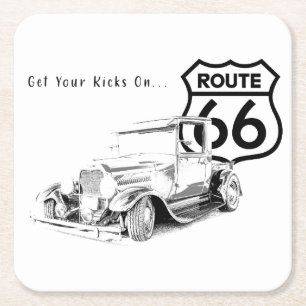 Route 66 Untersetzer