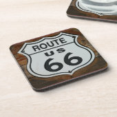 Route 66 Untersetzer (Linke Seite)