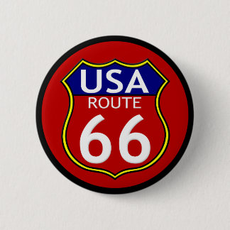 Route 66 USA Button