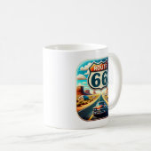 Route 66 USA Kaffeetasse (VorderseiteRechts)