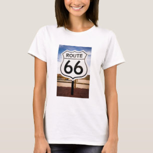 Route 66 Verkehrsschild, Arizona T-Shirt