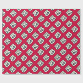 Route 66 Vintage Geschenkpapier (Flach)
