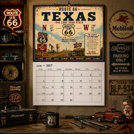 Route 66 Vintage - Hol dir deine Kicks Kalender