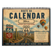 Route 66 Vintage - Hol dir den Kick Kalender (Titelbild)