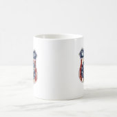 Route 66 Vintage Shield Heritage Kaffeetasse (Mittel)