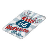 Route 66 Vintages Amerika Arizona Magnet (Linke Seite)