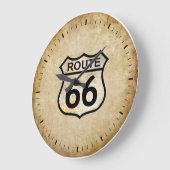 Route 66 Wanduhr (Winkel)