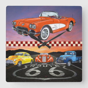 Route 66 Wanduhr - SRF